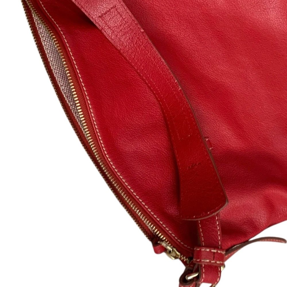 Dooney & Bourke Leather Pebbled Hobo Bag - Picture 11 of 16